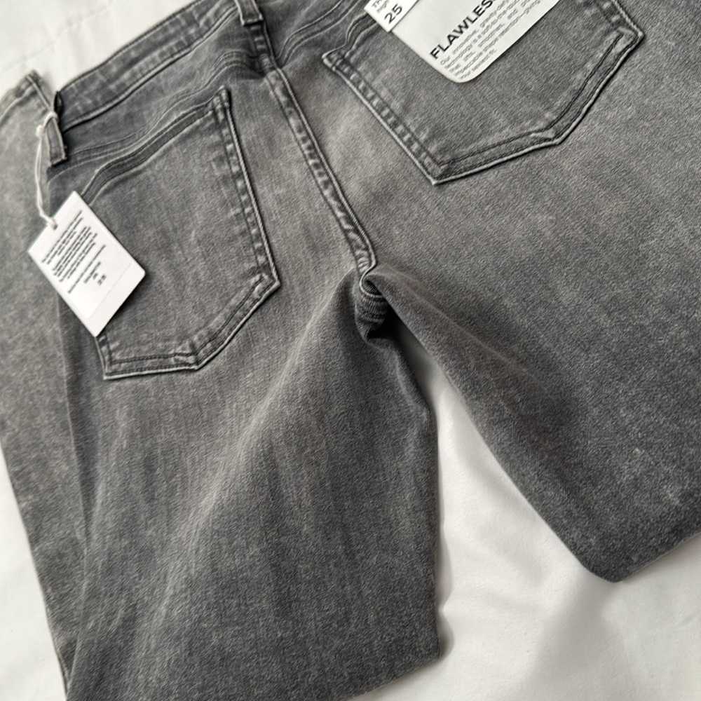 * Joe's Jeans Women Charlie High Rise Skinny Ankle Grey Distressed Jeans - Picture 10 of 11